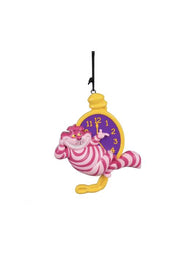 Addobbo Albero Di Natale Stregatto Con Orologio Alice Nel Paese Delle Meraviglie Disney