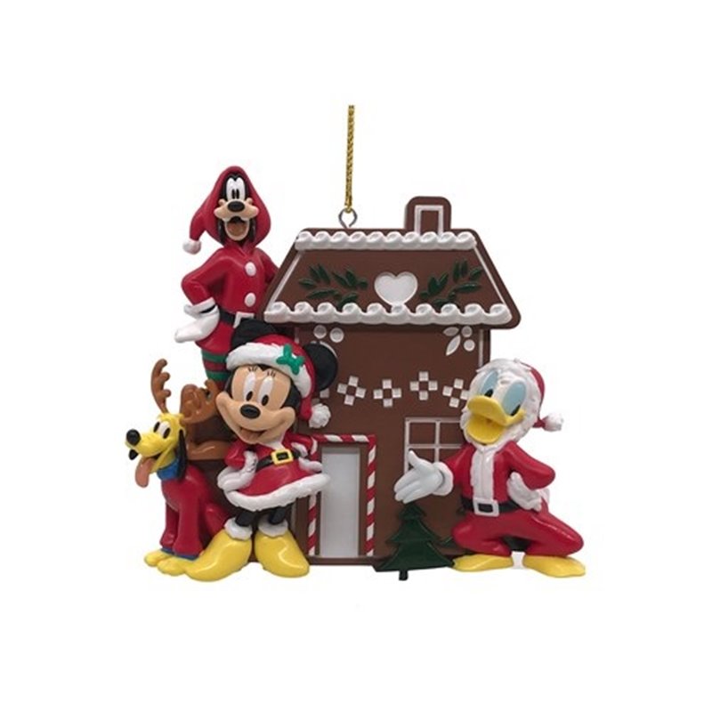 Addobbo Albero Di Natale Disney Casa Marrone Topolino