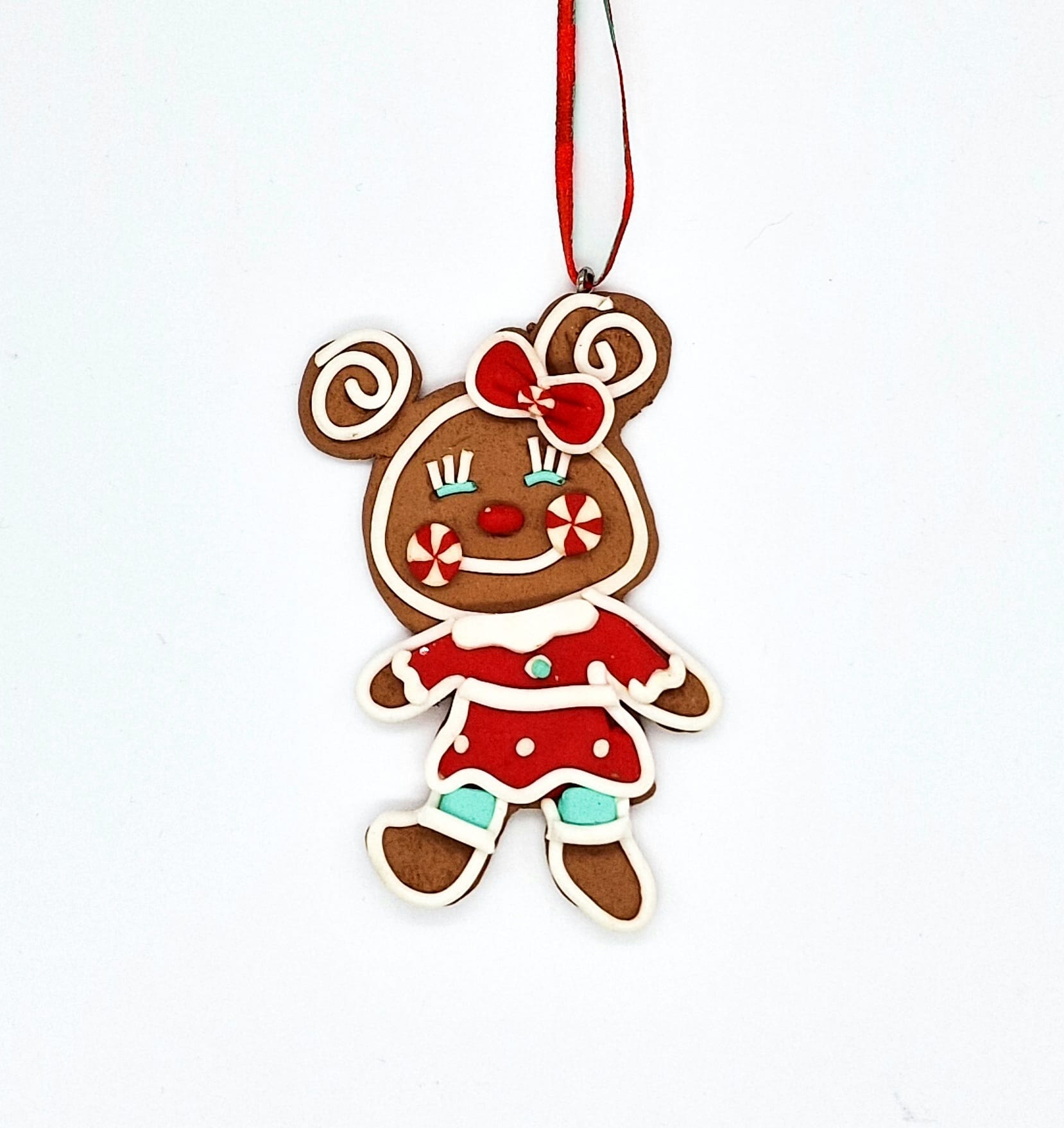 Addobbo Albero Di Natale Minnie Pan Di Zenzero Disney