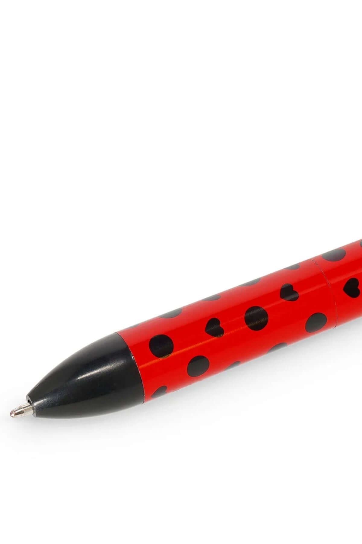 Legami Click & Clack Penna A Sfera Ladybug Bicolore