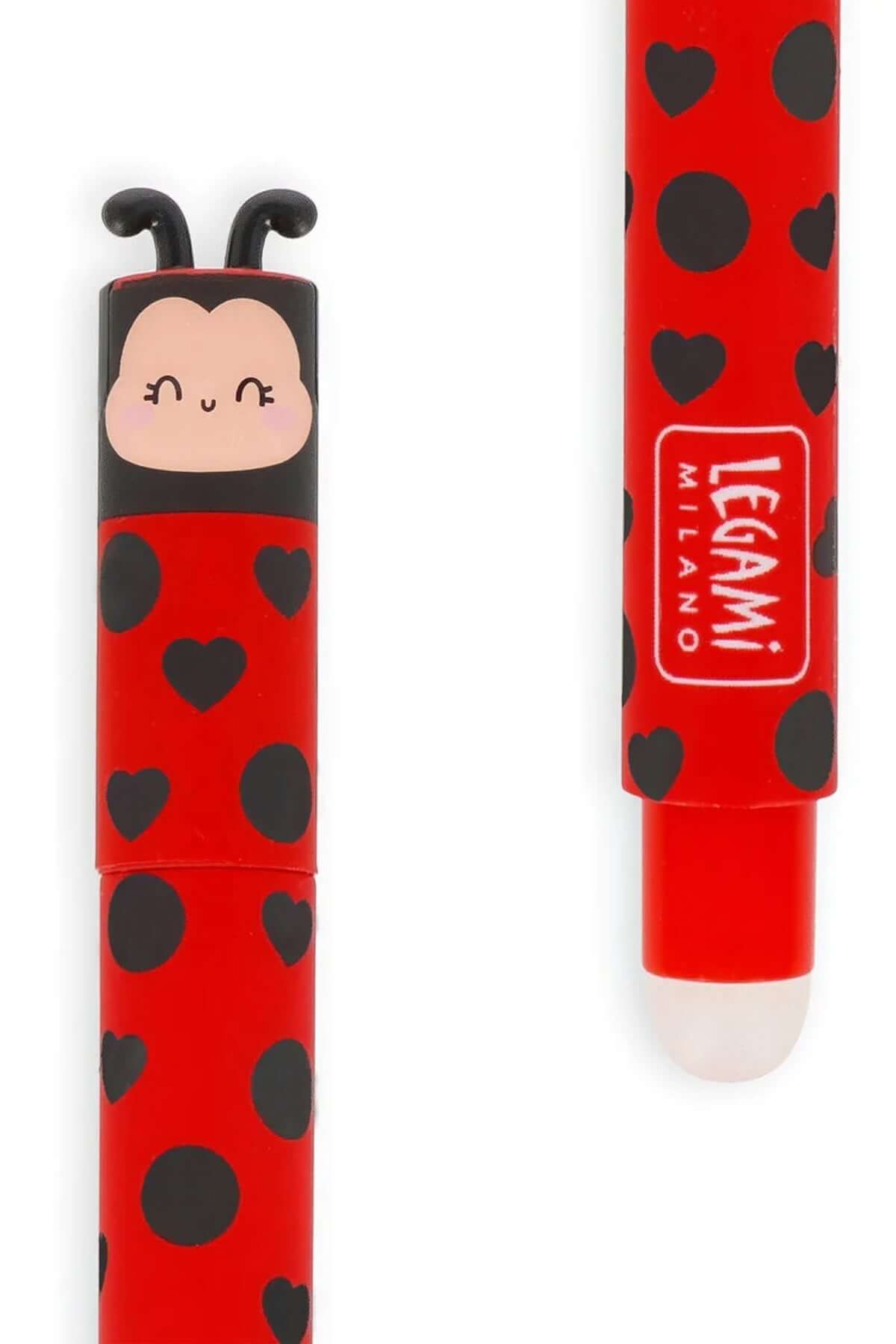 Penna Gel Cancellabile Ladybug Legami