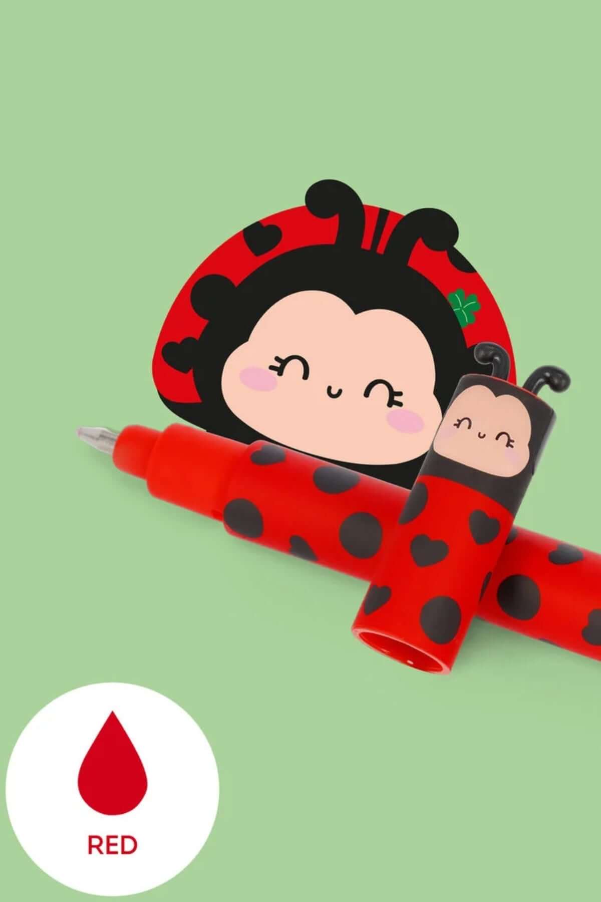 Penna Gel Cancellabile Ladybug Legami