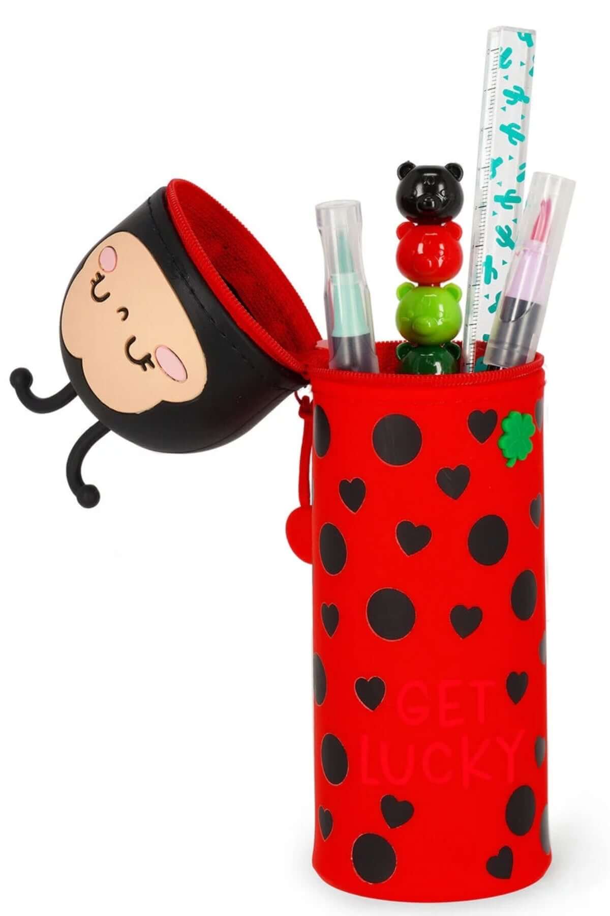 Astuccio 2 In 1 in Morbido Silicone Ladybug Legami