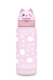 Borraccia Termica In Acciaio Inox Acua Kids Gatto 350ml