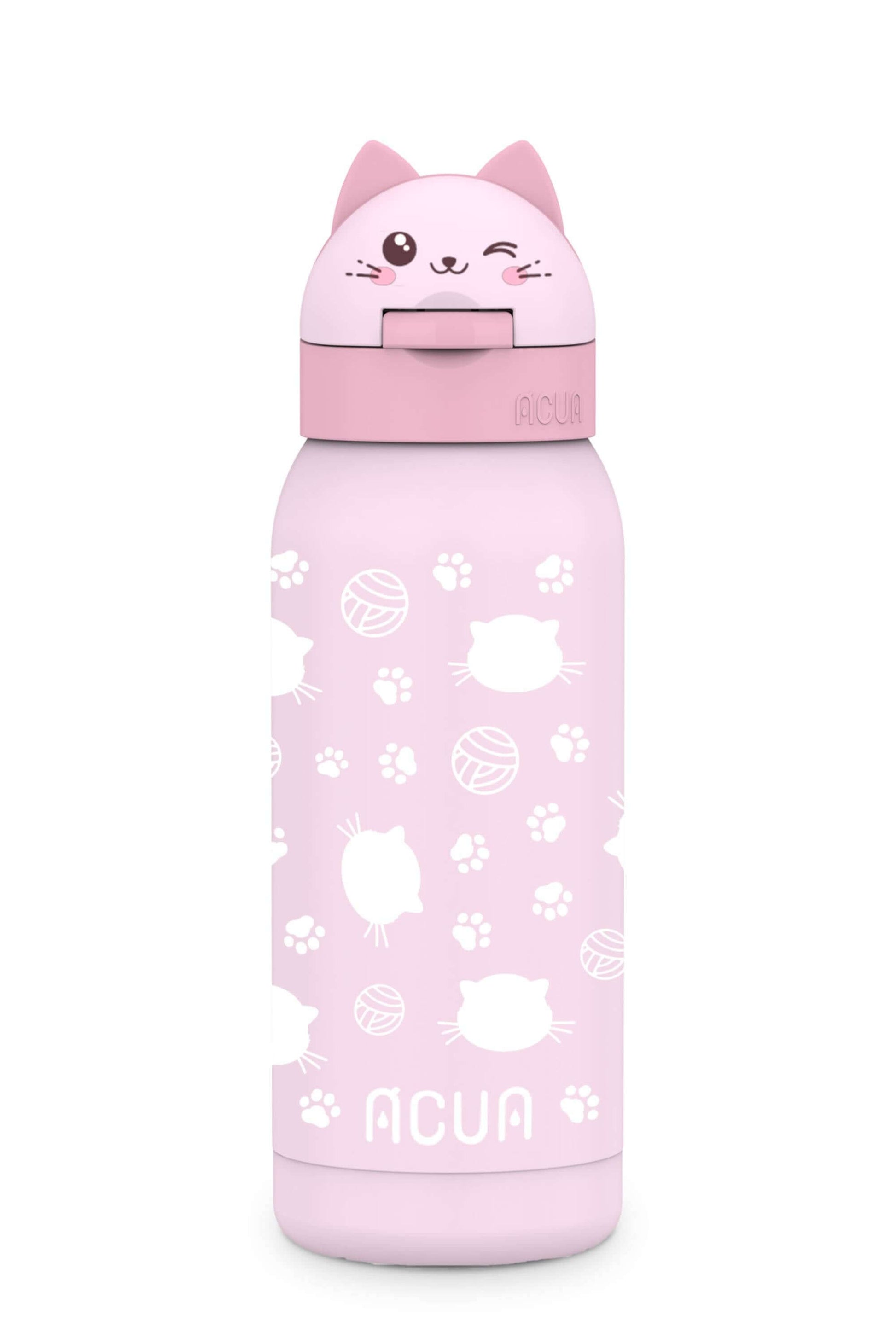 Borraccia Termica In Acciaio Inox Acua Kids Gatto 350ml