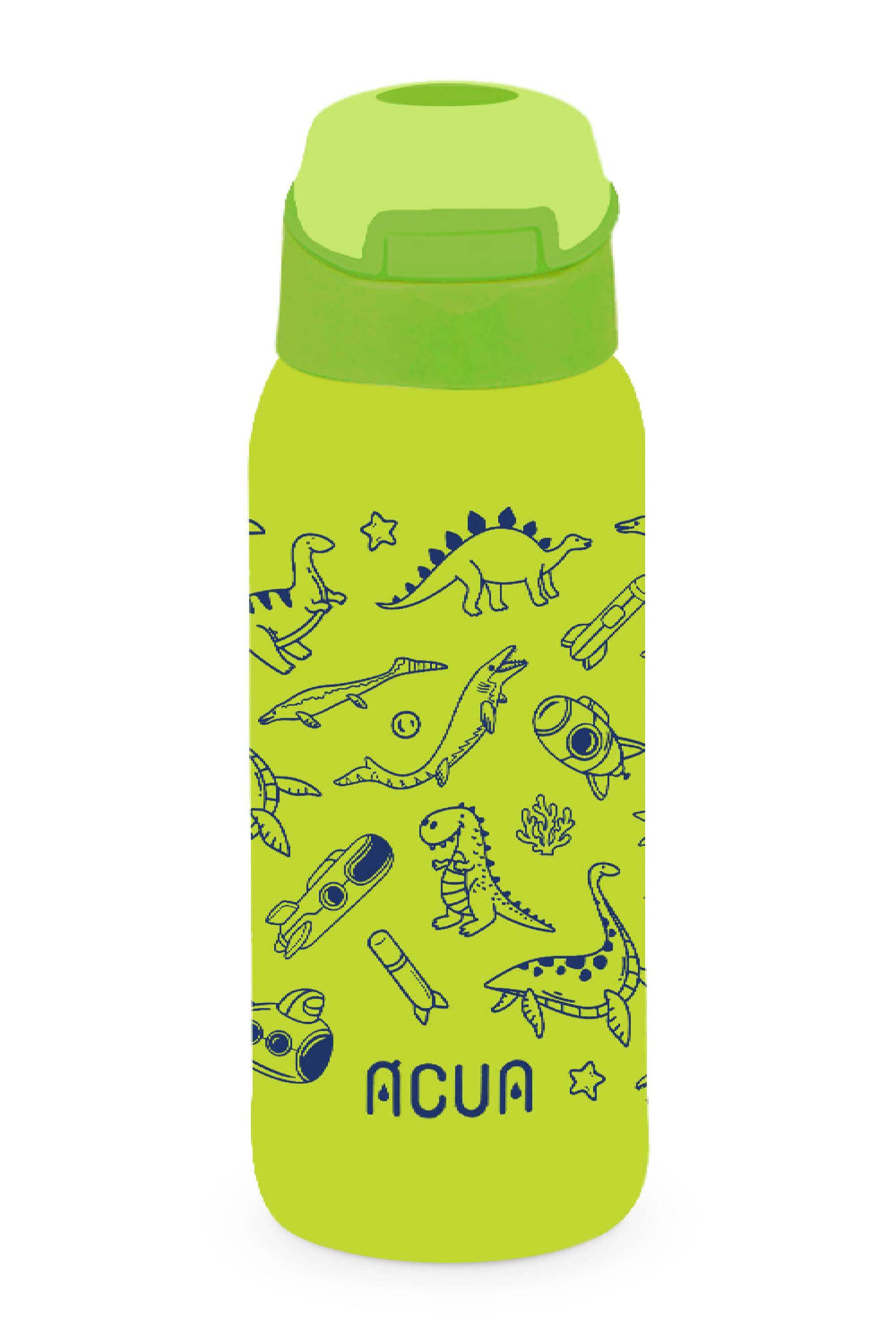 Borraccia Termica In Acciaio Inox Acua Kids Dinosauri Marini 350ml