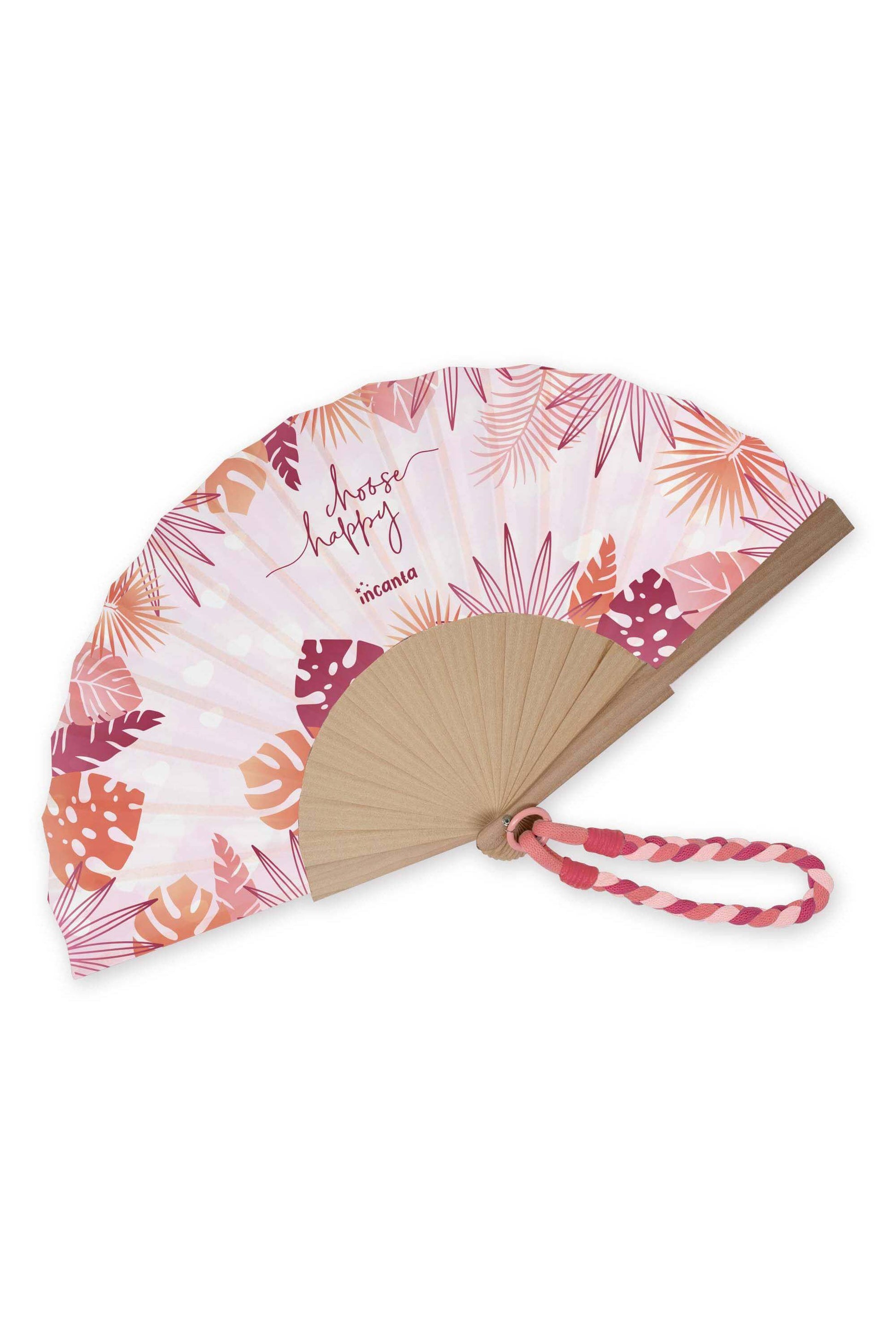 Ventaglio In Legno E Stoffa Choose Happy
