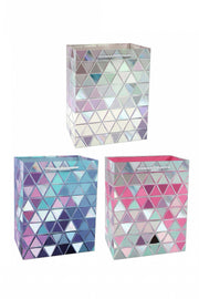 Busta Shopper Regalo Geometrica 40cm