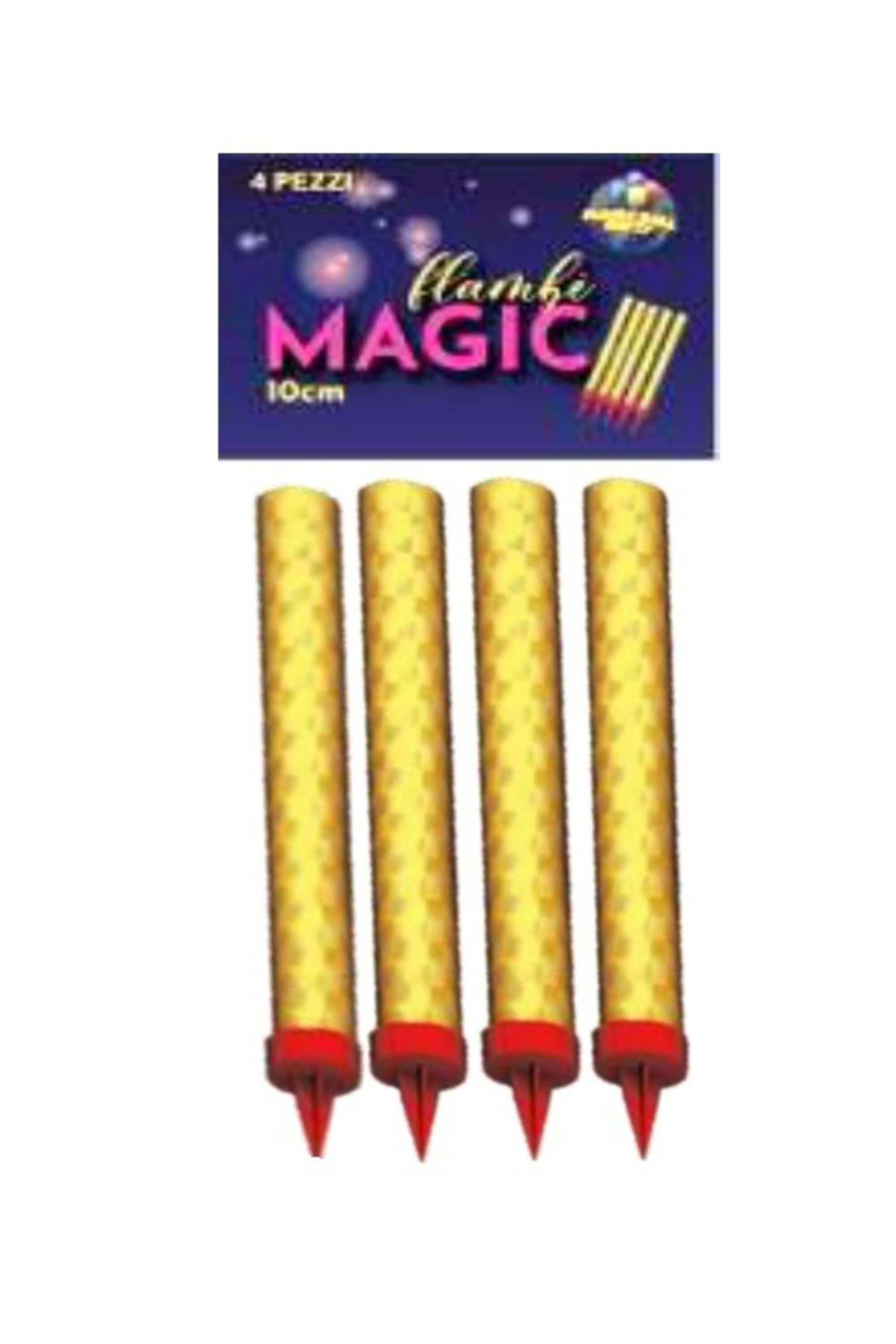 Razzetti Bengala Torta Di Compleanno 4pz