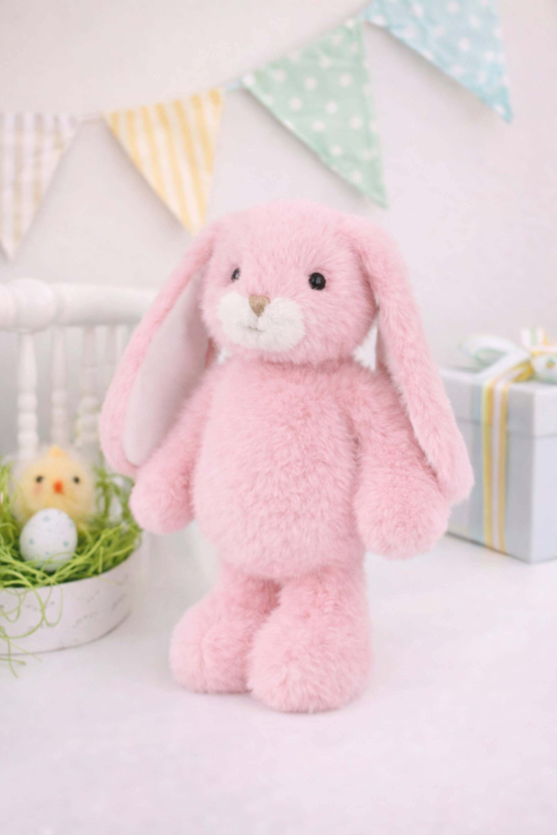 Peluche Bukowski Coniglio Jump Bunny Mimi Pink 30cm
