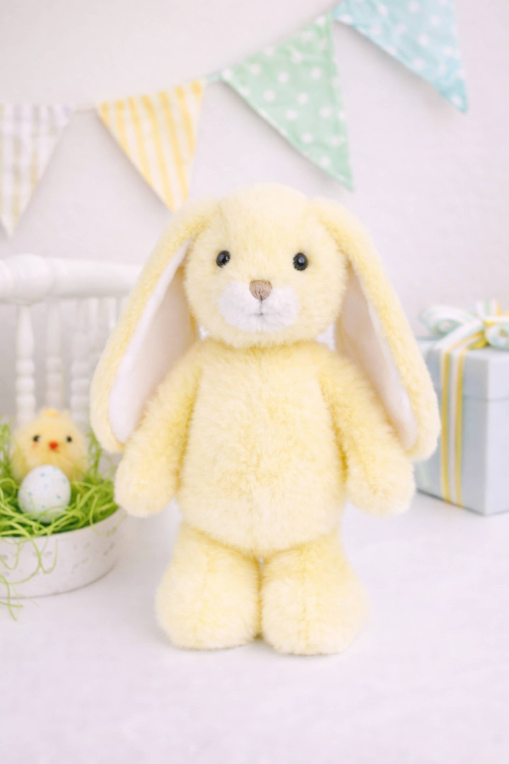 Peluche Bukowski Coniglio Jump Bunny Vanilla 30cm